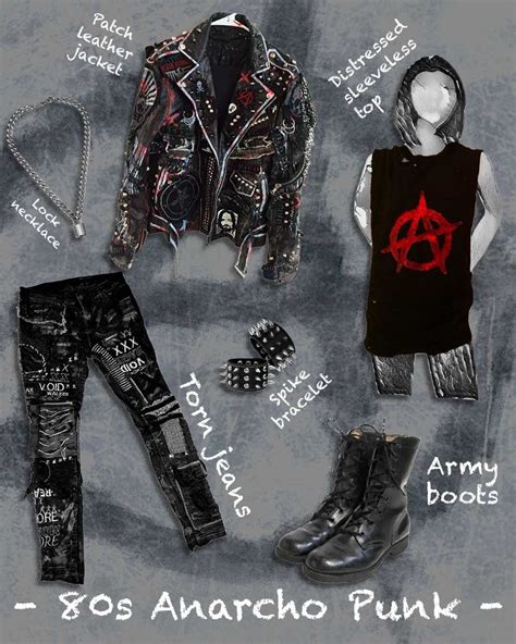 anarcho punk fashion|anarcho punk style.